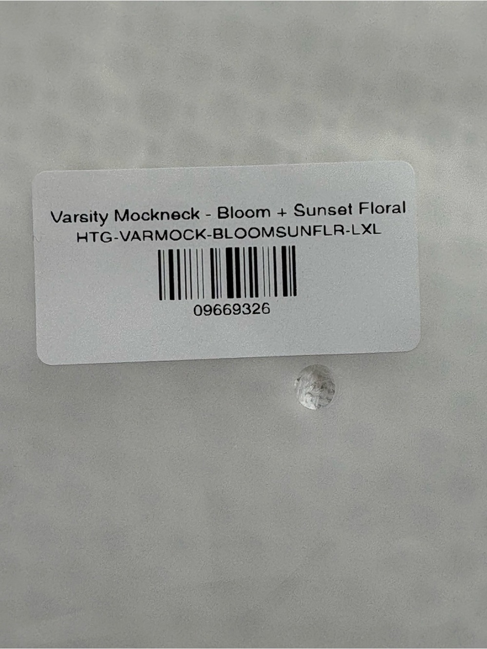 PARKE x Maggie & Emma Heritage Varsity Mockneck Bloom Sunset Floral L/XL - Picture 5 of 8